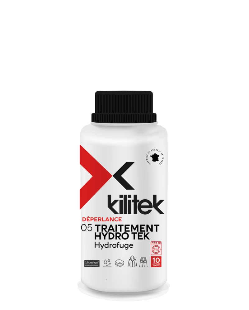Imperméabilisant Machine pour Vêtements Techniques - Hydro Tek | Kilitek