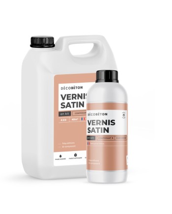 Vernis Satin Polyuréthane Bi-composant Haute Résistance | Matière à Création