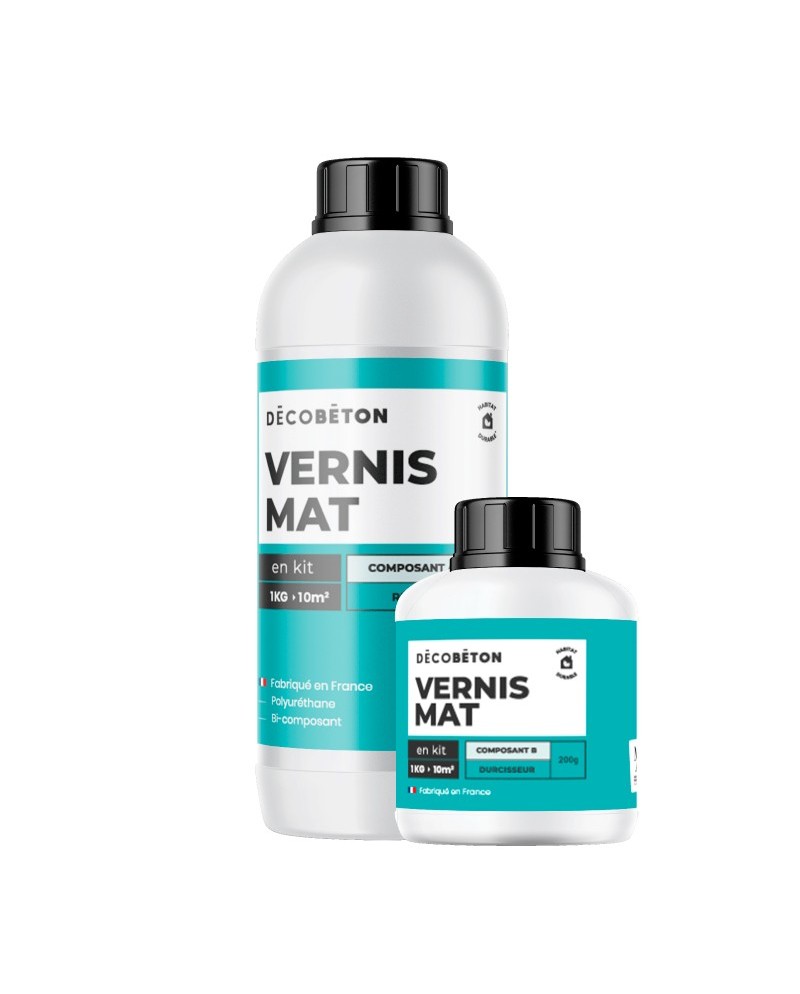Vernis Polyuréthane Bi-composant Mat Haute Résistance | Matière à Création